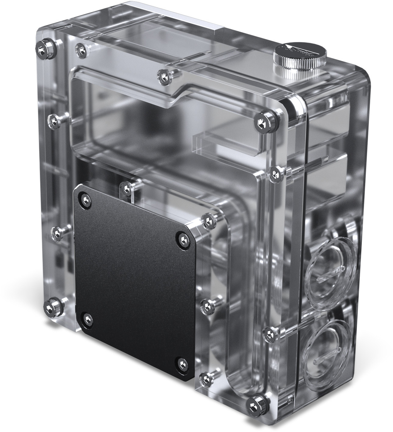 Phanteks - Reservatório Phanteks Glacier EZ-Fit 120RES-DDC ARGB Branco