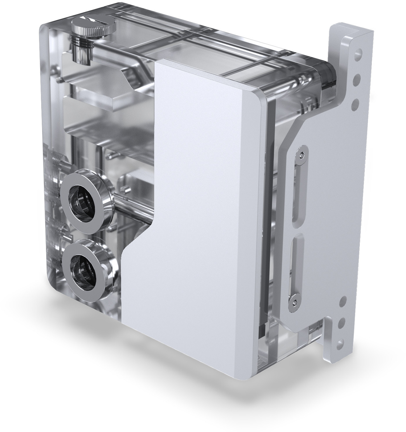 Phanteks - Reservatório Phanteks Glacier EZ-Fit 120RES-DDC ARGB Branco