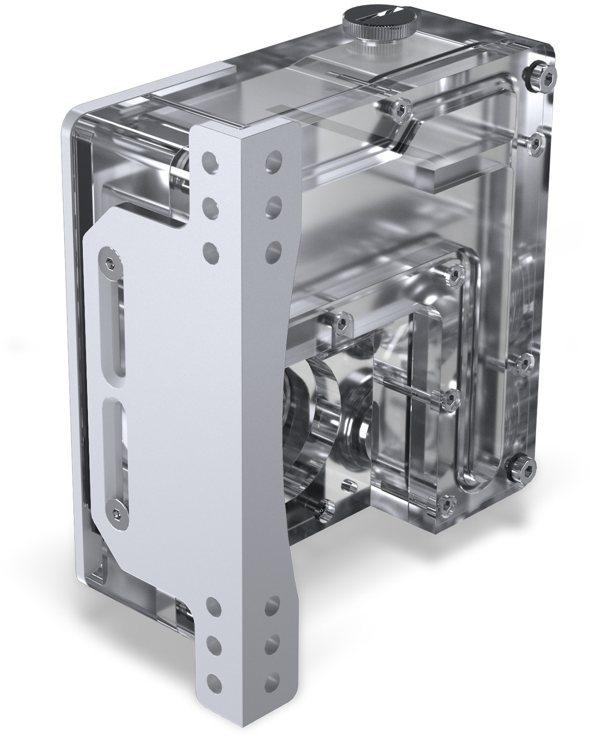 Phanteks - Reservatório Phanteks Glacier EZ-Fit 120RES-DDC ARGB Branco