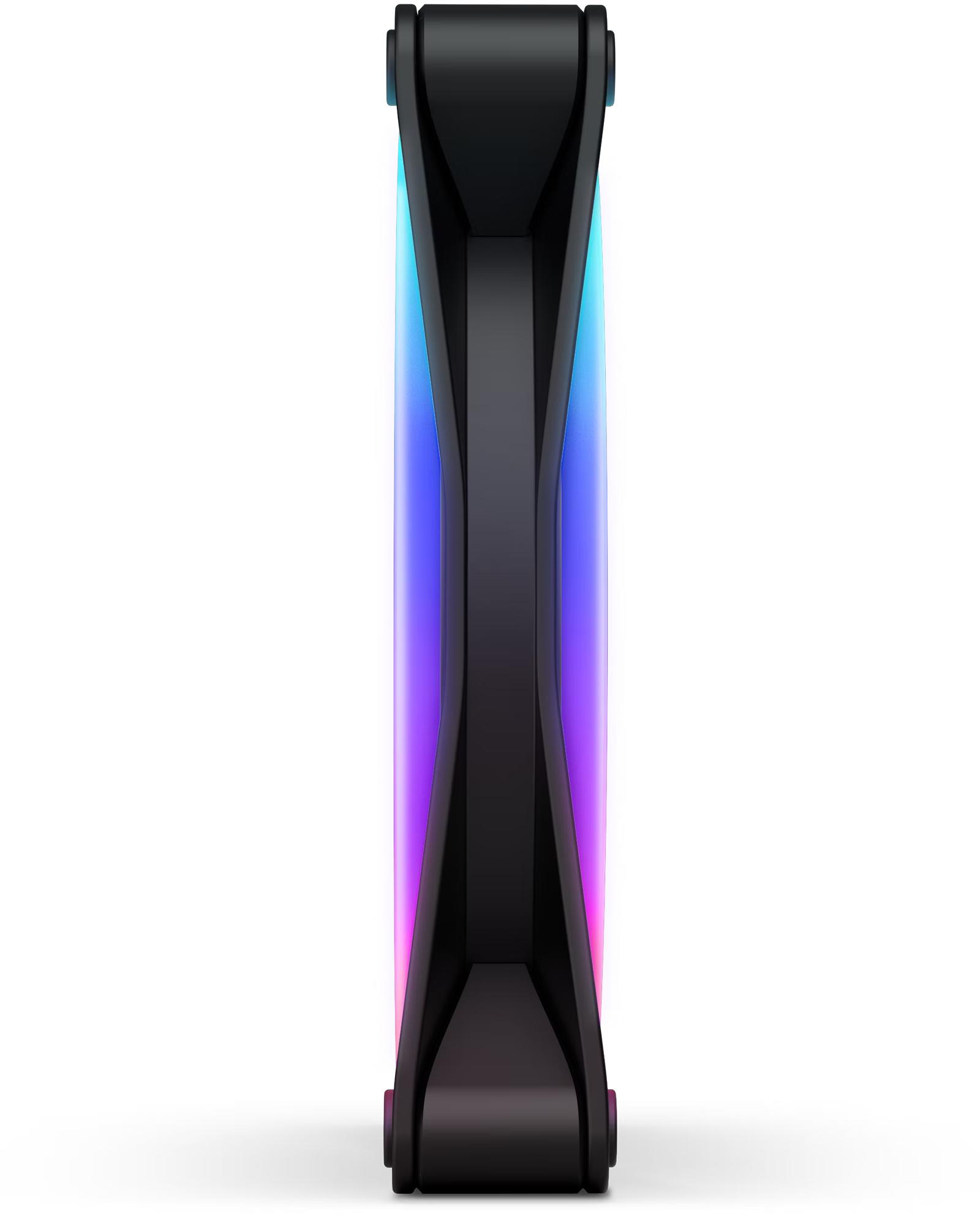 NZXT - Ventoinha NZXT F120 RGB DUO 120mm c/Controlador RGB Preto