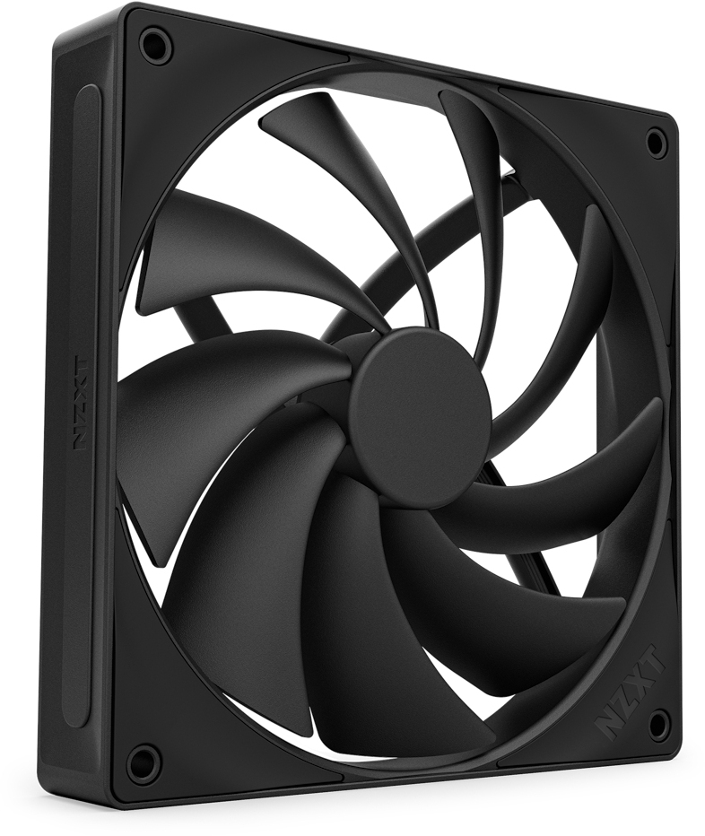 Ventoinha NZXT F140 Q QUIET AIRFLOW V2 140mm - Single Pack Pretas