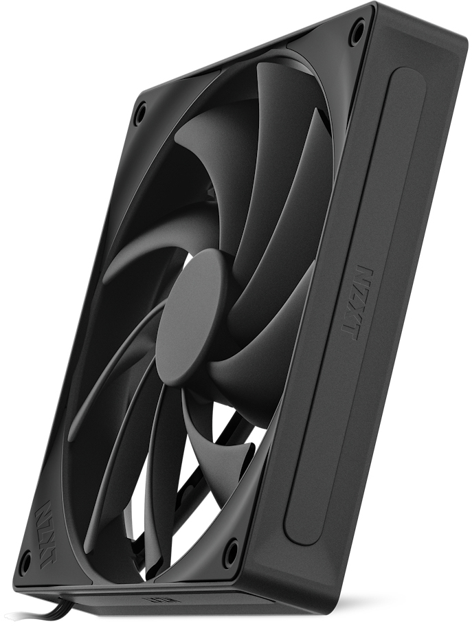 NZXT - Ventoinha NZXT F140 Q QUIET AIRFLOW V2 140mm - Single Pack Pretas