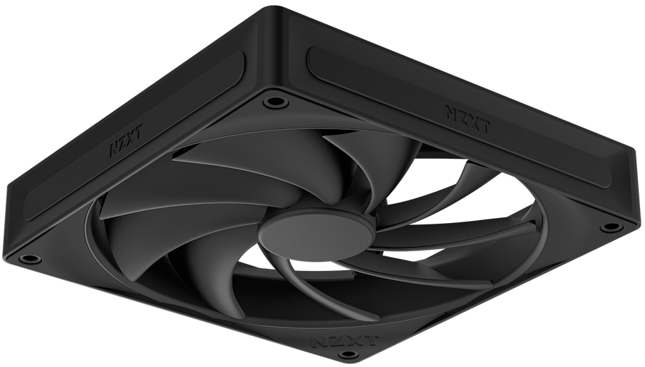 NZXT - Ventoinha NZXT F140 Q QUIET AIRFLOW V2 140mm - Single Pack Pretas