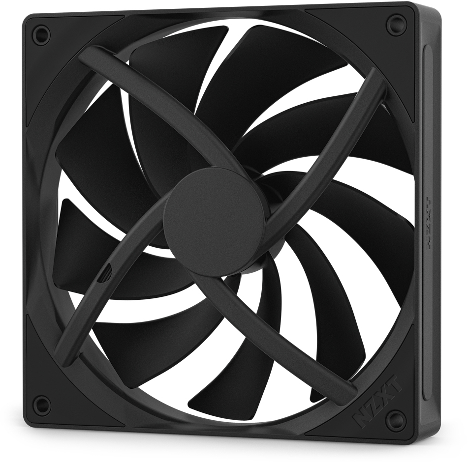 NZXT - Ventoinha NZXT F140 Q QUIET AIRFLOW V2 140mm - Single Pack Pretas