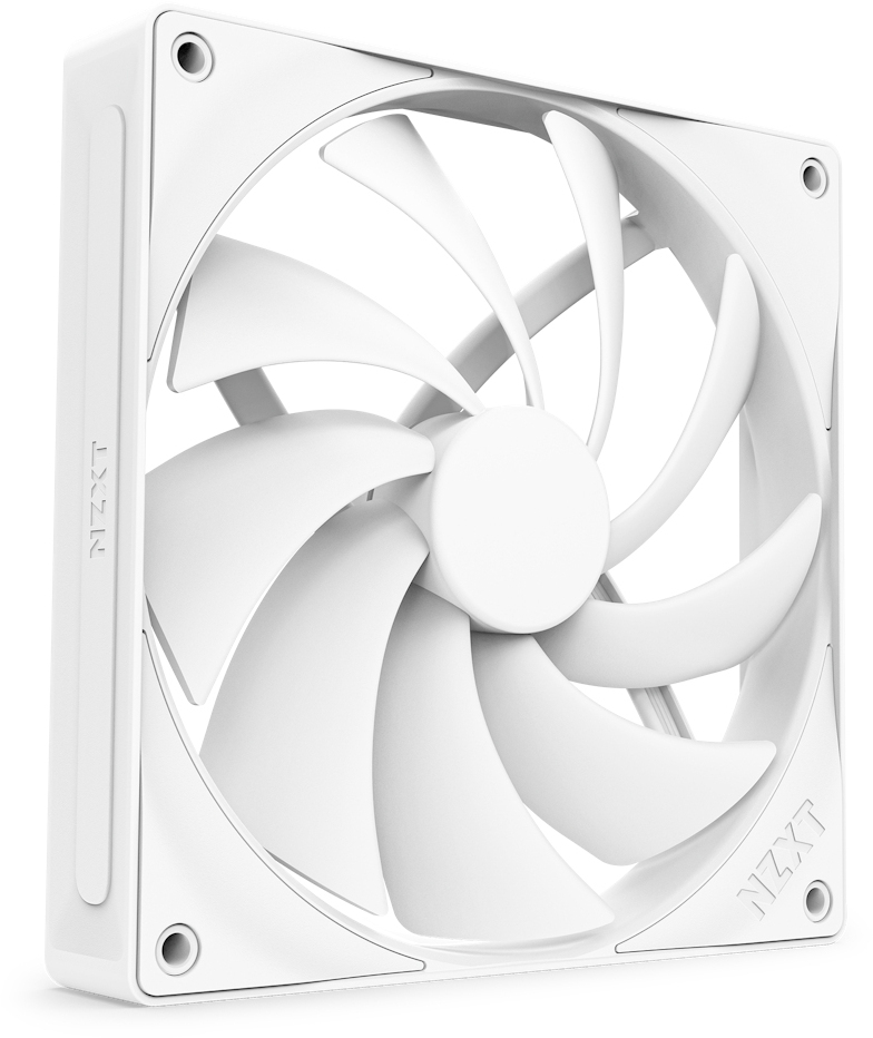 Ventoinha NZXT F140 Q QUIET AIRFLOW V2 140mm - Single Pack Brancas