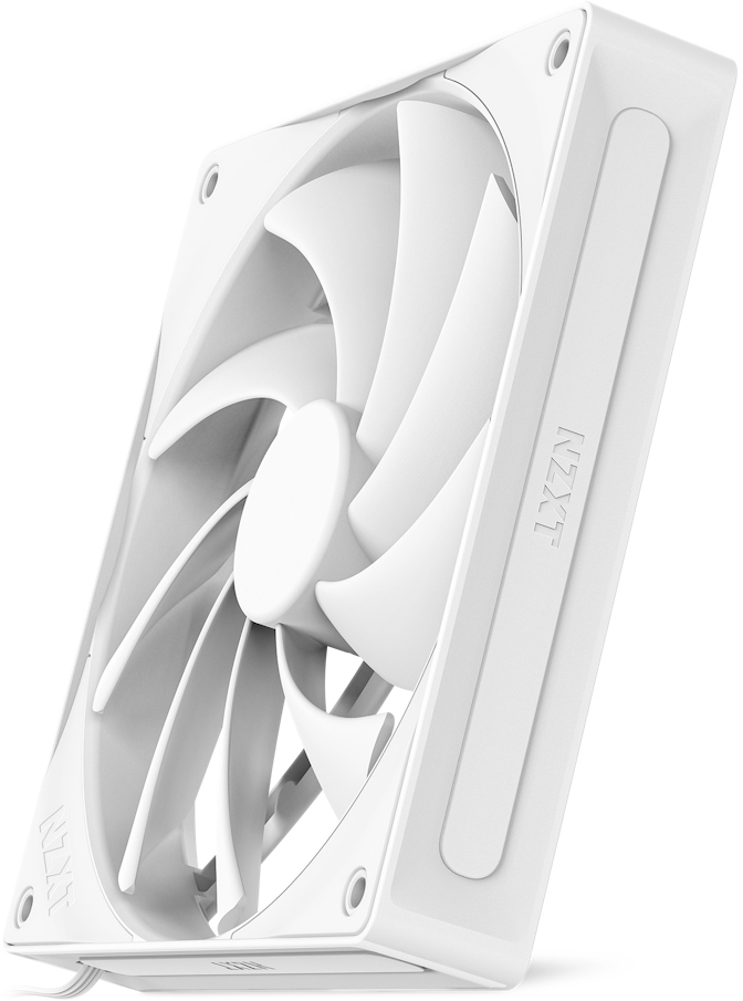 NZXT - Ventoinha NZXT F140 Q QUIET AIRFLOW V2 140mm - Single Pack Brancas