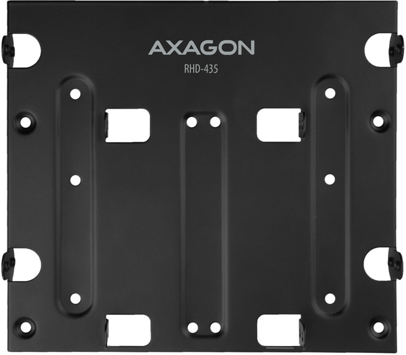 AXAGON - Suporte para baia 5.25" AXAGON RHD-435 para 4x 2.5"SSD/HDD /2x 2.5"SSD/HDD + 1x 3.5" HDD