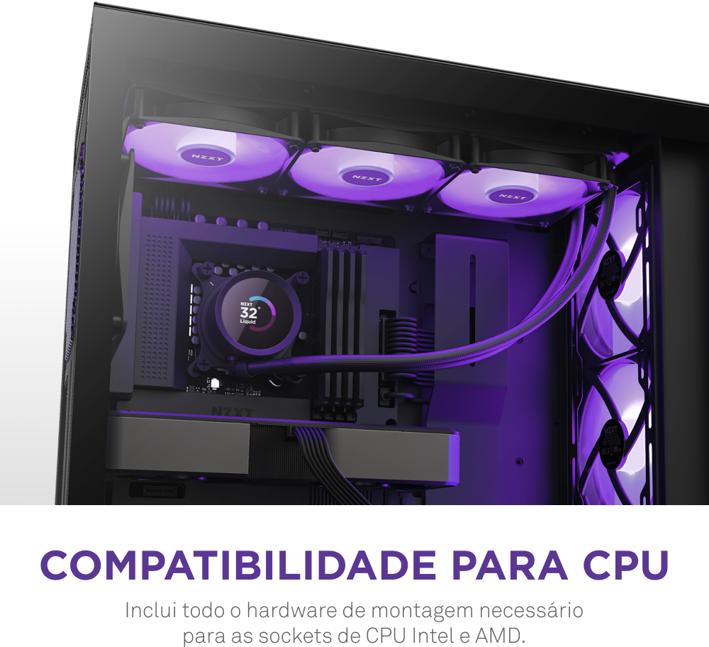 NZXT - Water Cooler CPU NZXT Kraken 360 RGB Preto