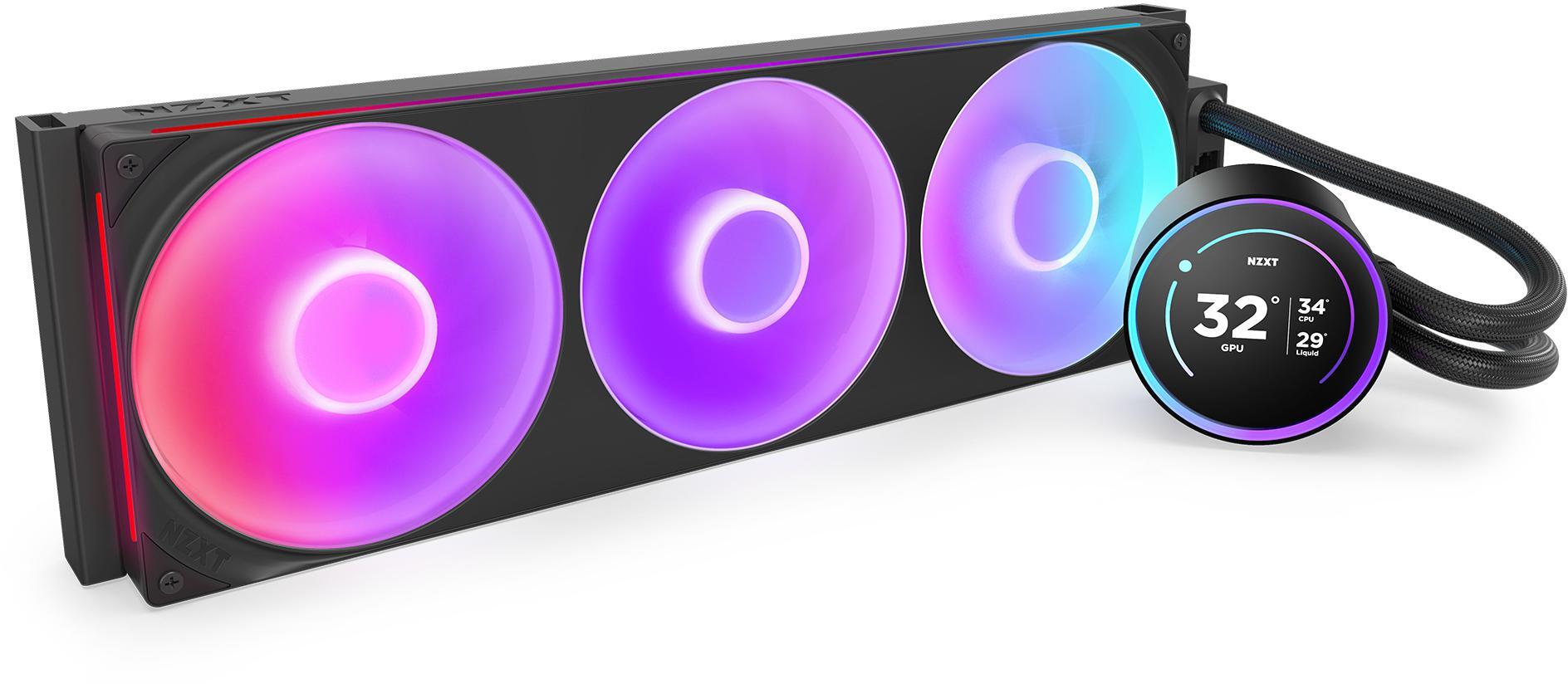 NZXT - Water Cooler CPU NZXT Kraken Elite 420 (2025) RGB Preto