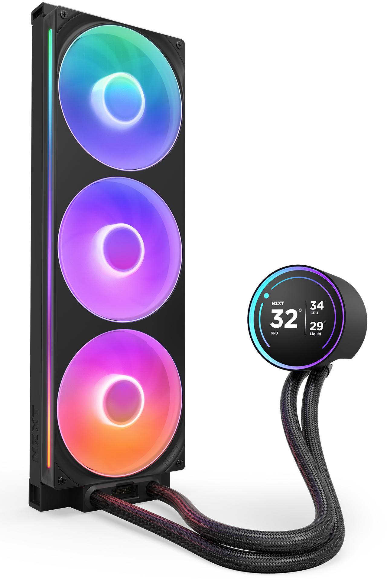 NZXT - Water Cooler CPU NZXT Kraken Elite 420 (2025) RGB Preto