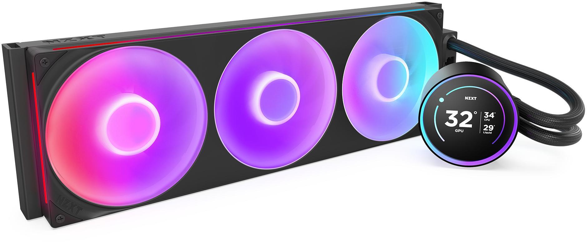 NZXT - Water Cooler CPU NZXT Kraken Elite 420 (2025) RGB Preto