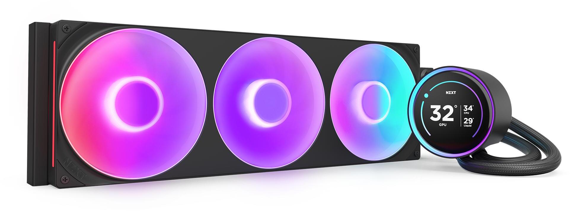 NZXT - Water Cooler CPU NZXT Kraken Elite 420 (2025) RGB Preto