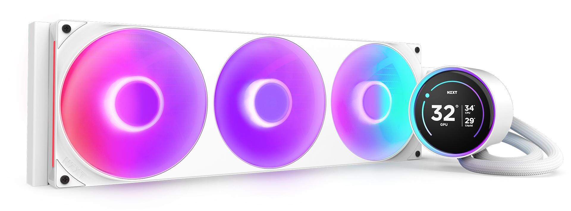 Water Cooler CPU NZXT Kraken Elite 420 (2025) RGB Branco