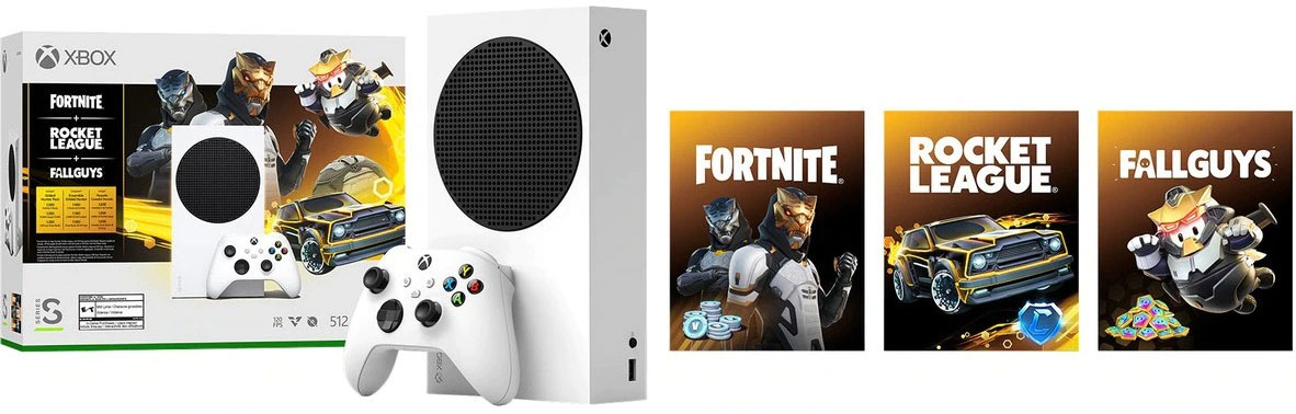 Microsoft - Consola Xbox Series S 512GB Gilded Hunter Bundle