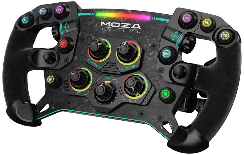 Moza Racing - Volante MOZA GS V2 Formula Steering Alcântara
