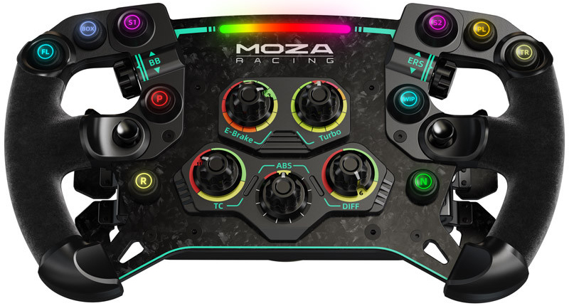 Moza Racing - Volante MOZA GS V2 Formula Steering Alcântara