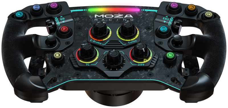 Moza Racing - Volante MOZA GS V2 Formula Steering Alcântara