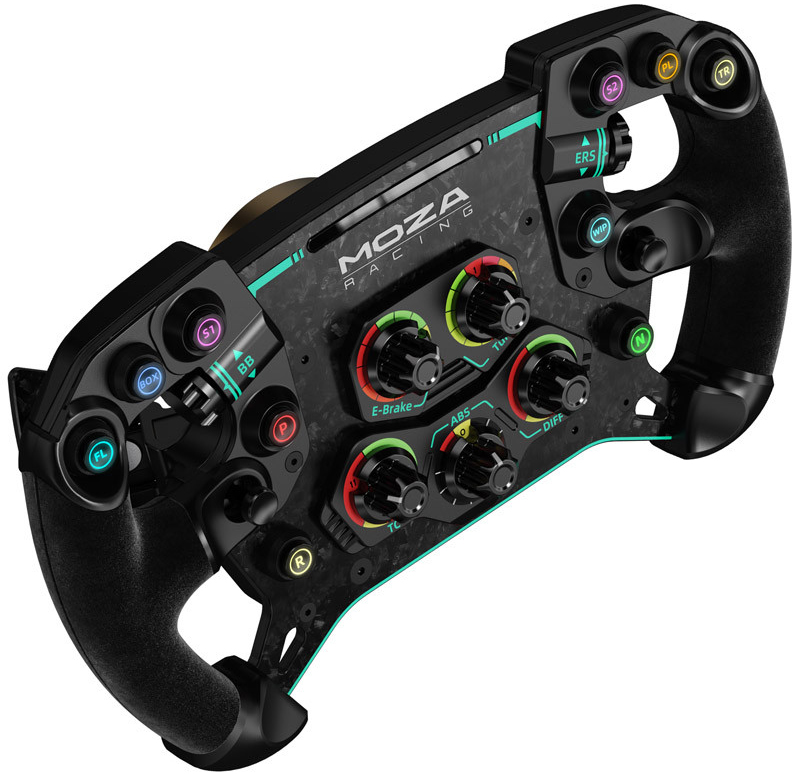 Moza Racing - Volante MOZA GS V2 Formula Steering Alcântara