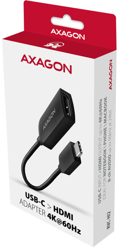 AXAGON - Adaptador AXAGON RVC-HI2 USB-C para HDMI 2.0 4K/60Hz