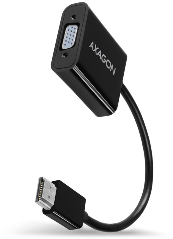 Adaptador AXAGON RVH-VGAN, HDMI para VGA, Full HD, Audio OUT