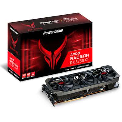 Gráfica PowerColor Radeon RX 6750 XT Red Devil OC 12GB GD6