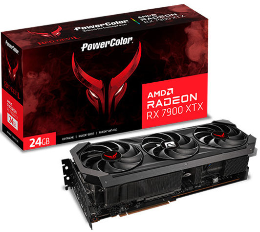 Gráfica PowerColor Radeon RX 7900 XTX Red Devil Limited Edition 24GB GDDR6