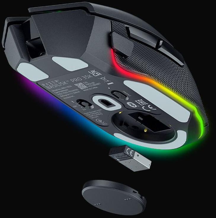 Razer - Rato Razer Basilisk V3 Pro 35K RGB 35000DPI Wireless/Bluetooth