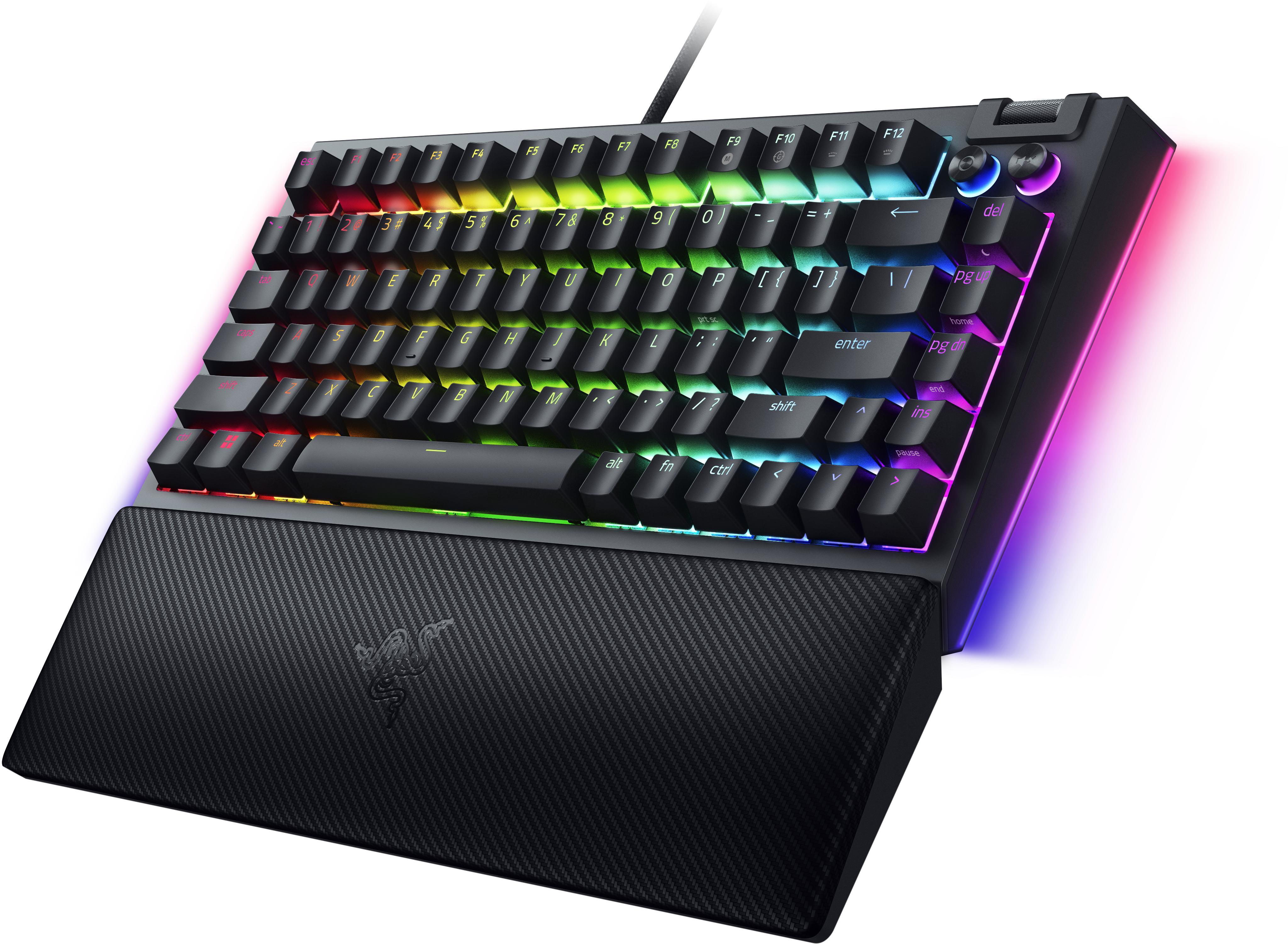 Razer - Teclado Razer BlackWidow V4 75% RGB Tactile Switch (US)