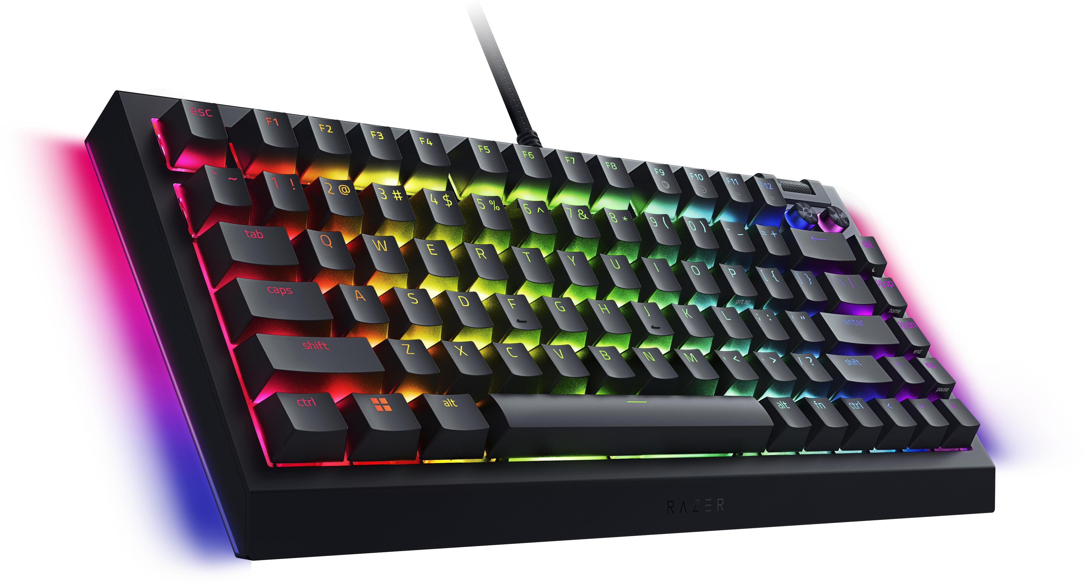 Razer - Teclado Razer BlackWidow V4 75% RGB Tactile Switch (US)