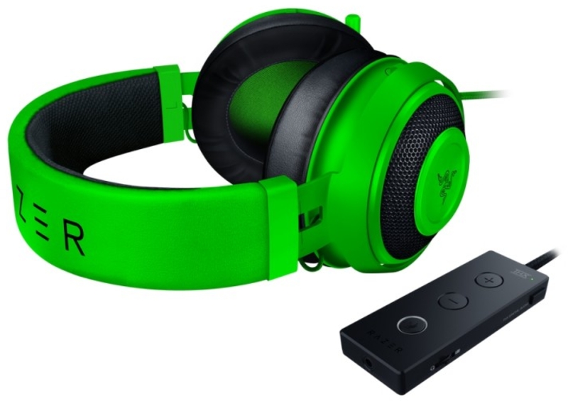 Razer - Headset Razer Kraken THX Tournament Edition Green