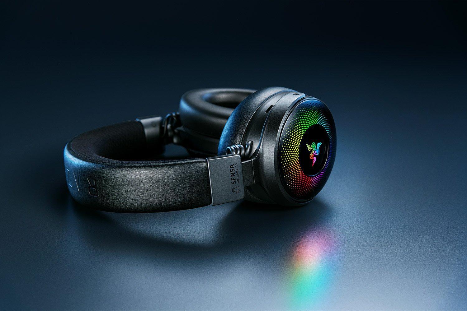 Razer - Headset Razer Kraken V4 Pro RGB Wireless/Bluetooth