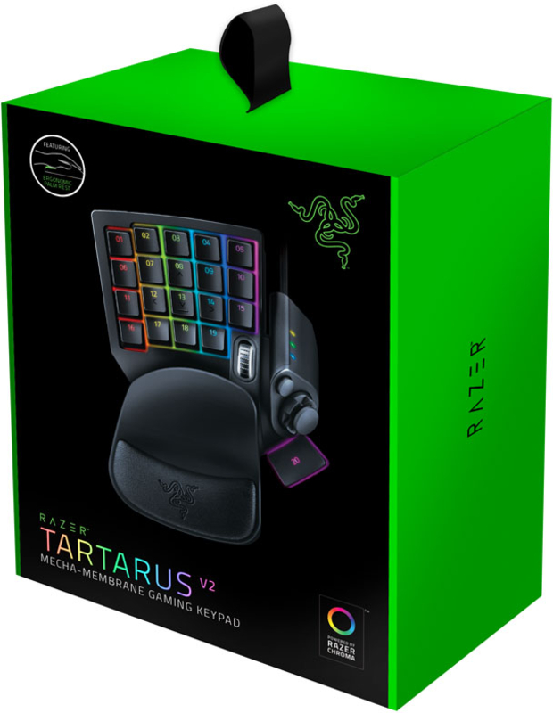 Razer - Teclado Razer Tartarus v2 Chroma Gaming Keypad