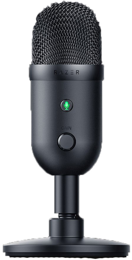 Microfone Razer Seiren V2 X Preto