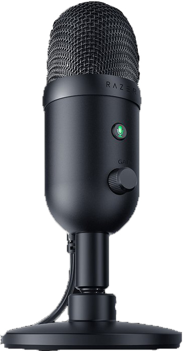 Razer - Microfone Razer Seiren V2 X Preto