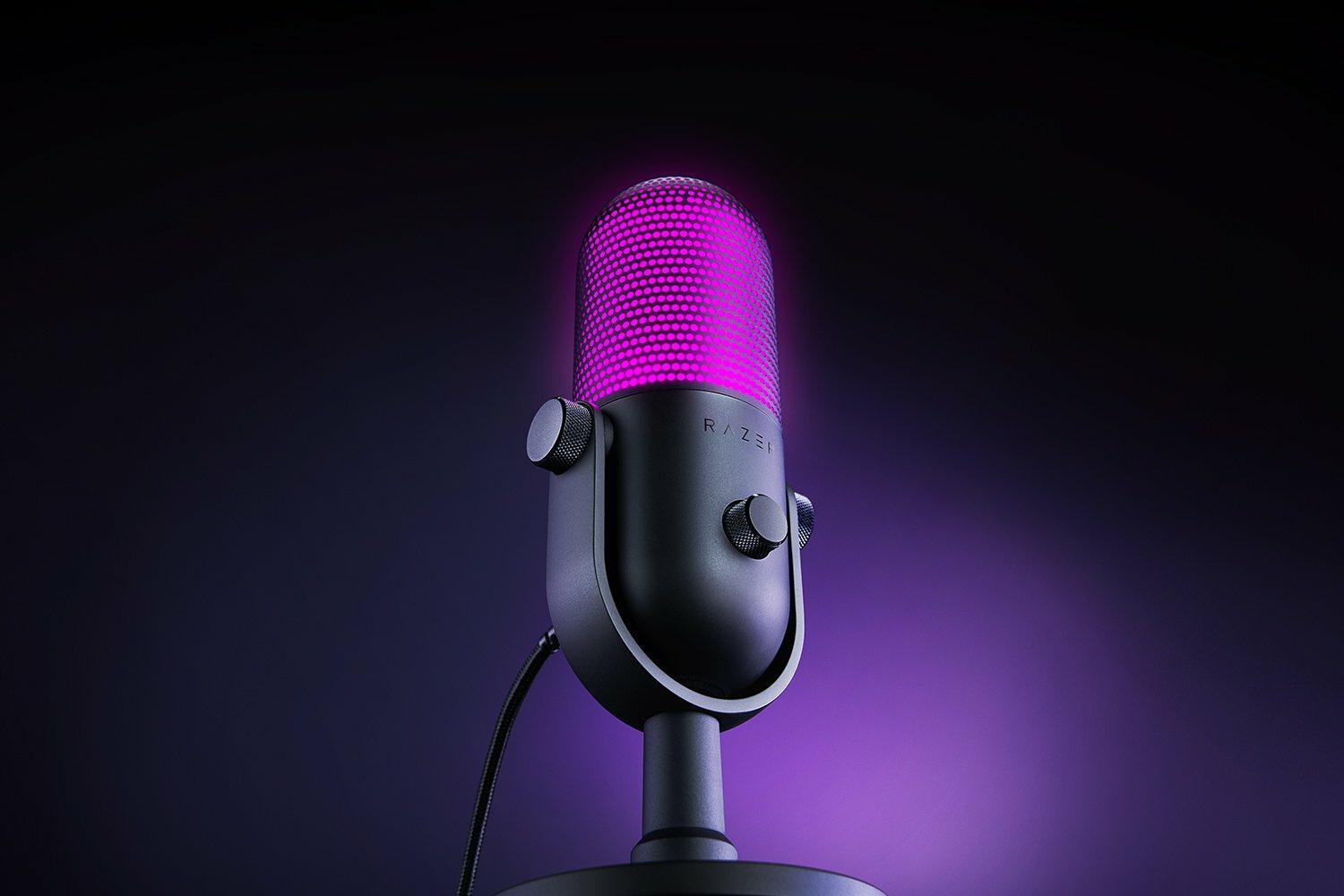 Razer - Microfone Razer Seiren V3 Chroma