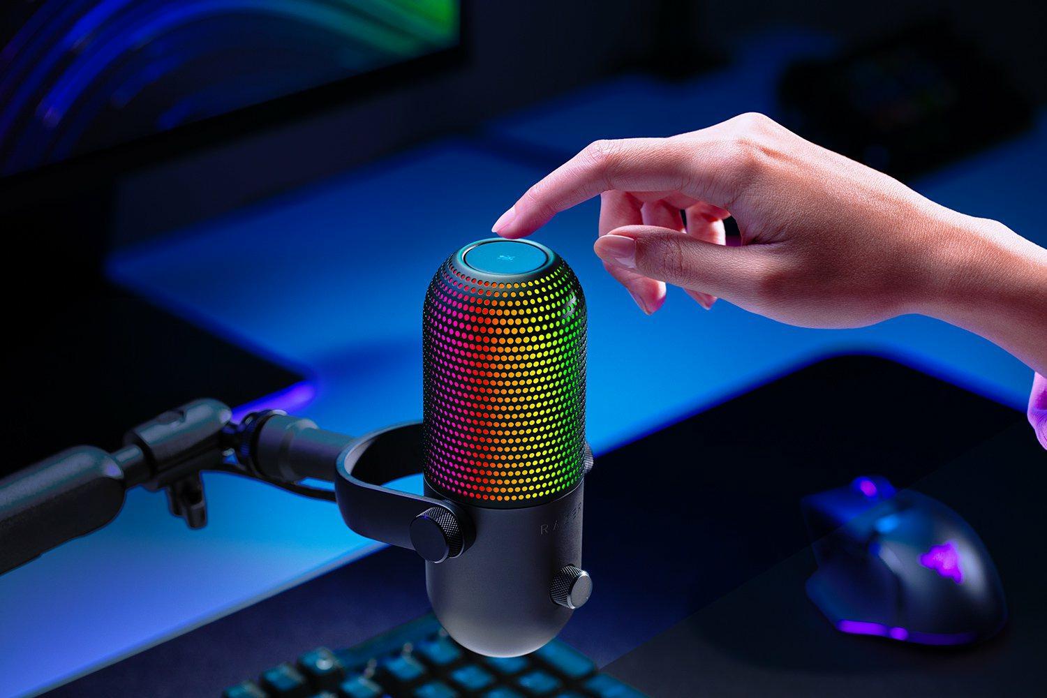 Razer - Microfone Razer Seiren V3 Chroma