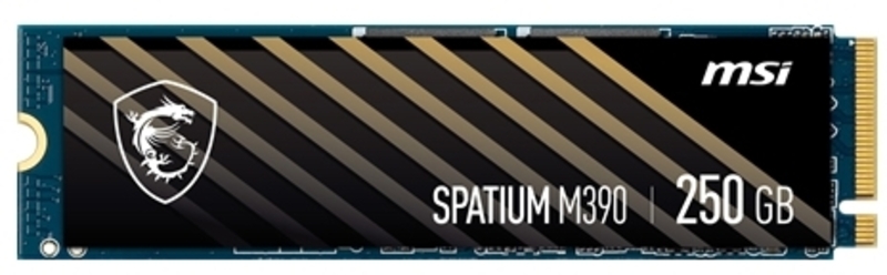 Disco SSD MSI SPATIUM M390 250GB M.2 NVMe