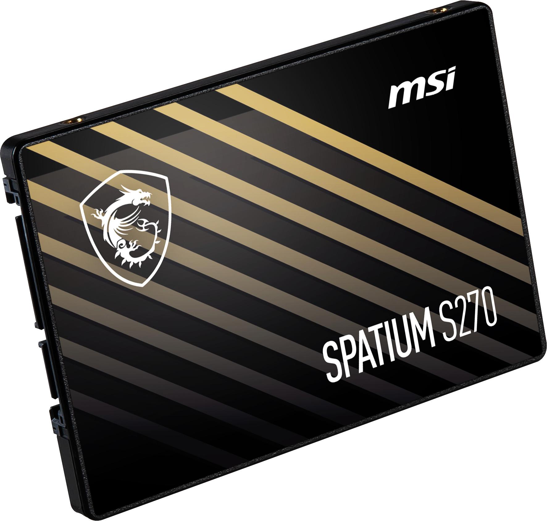 Disco SSD MSI SPATIUM S270 480GB SATA III