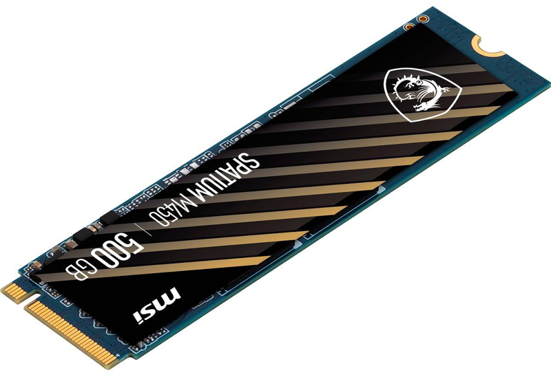 MSI - SSD MSI SPATIUM M450 500GB Gen4 M.2 NVMe (3600/2300MB/s)