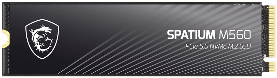 MSI - SSD MSI SPATIUM M560 1TB Gen5 M.2 NVMe (10200/8400MB/s)