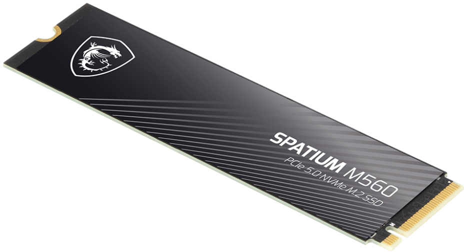 MSI - SSD MSI SPATIUM M560 1TB Gen5 M.2 NVMe (10200/8400MB/s)