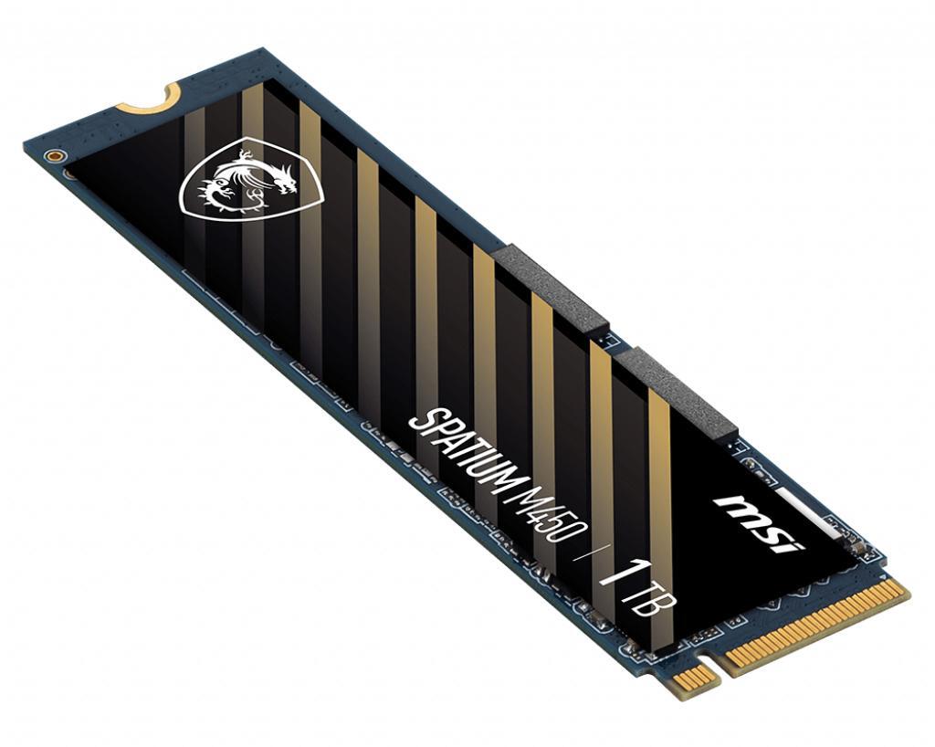 MSI - SSD MSI SPATIUM M450 1TB Gen4 M.2 NVMe V1 (3400/2400MB/s)