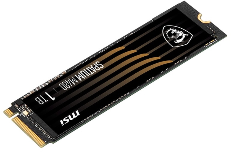 MSI - Disco SSD MSI SPATIUM M480 1TB Gen4 M.2 NVMe