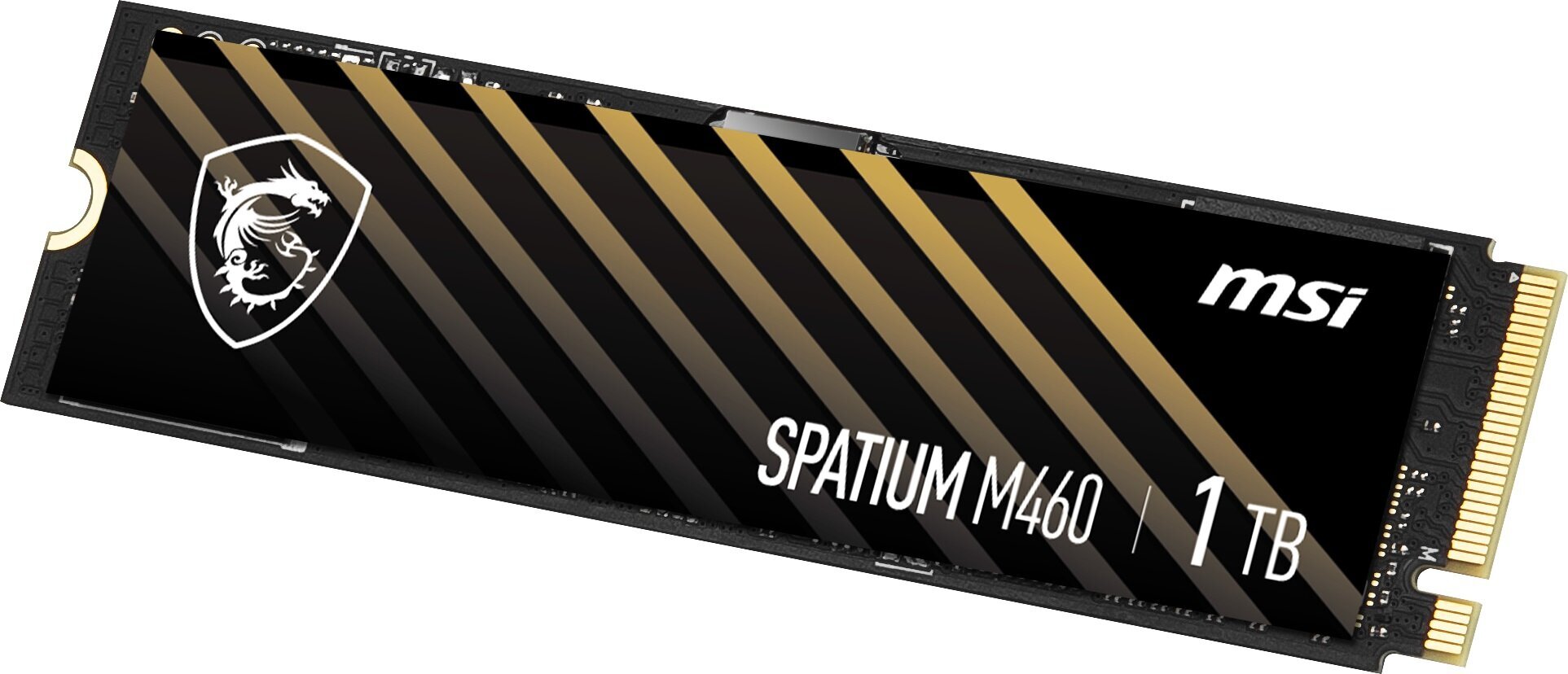 MSI - SSD MSI SPATIUM M460 1TB Gen4 M.2 NVMe (5000/4500MB/s)