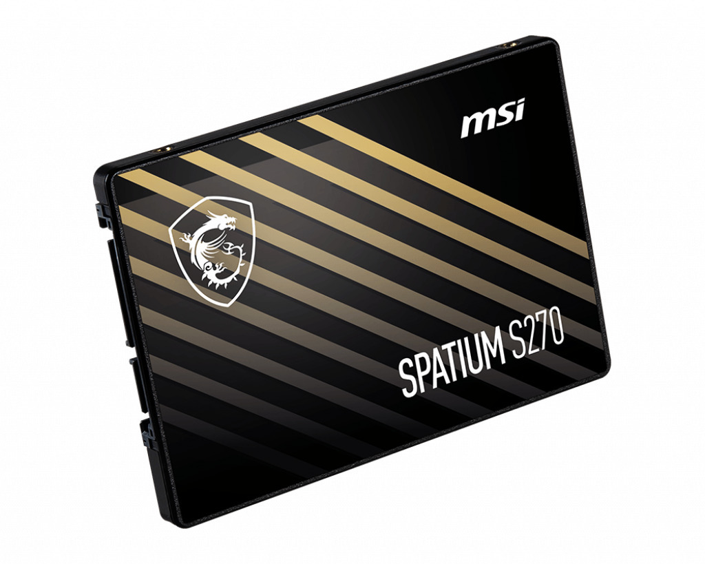 MSI - SSD MSI SPATIUM S270 240GB SATA III (500/400MB/s)
