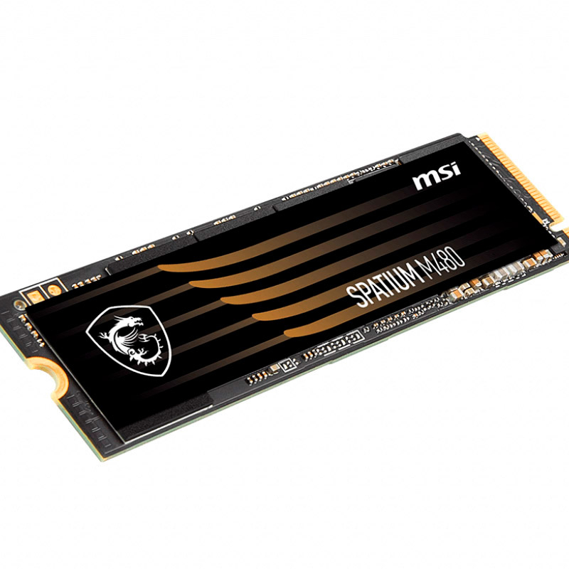 MSI - SSD MSI SPATIUM M480 2TB Gen4 M.2 NVMe (7000/6800MB/s)