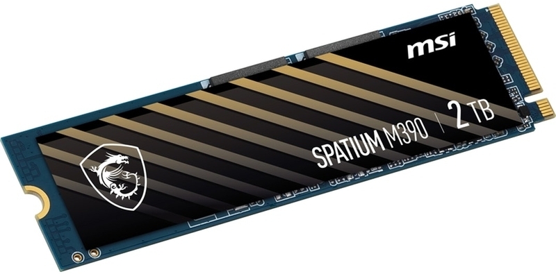 MSI - SSD MSI SPATIUM M390 2TB M.2 NVMe (3300/3000MB/s)