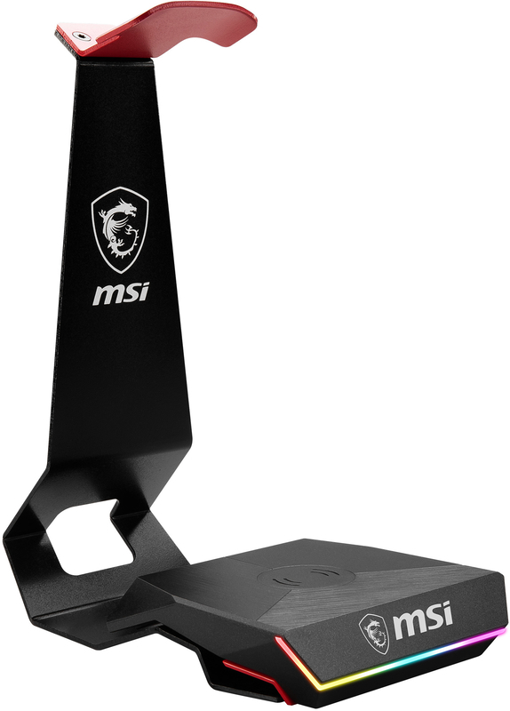 MSI - Suporte + Carregador Wireless MSI HS01 Combo