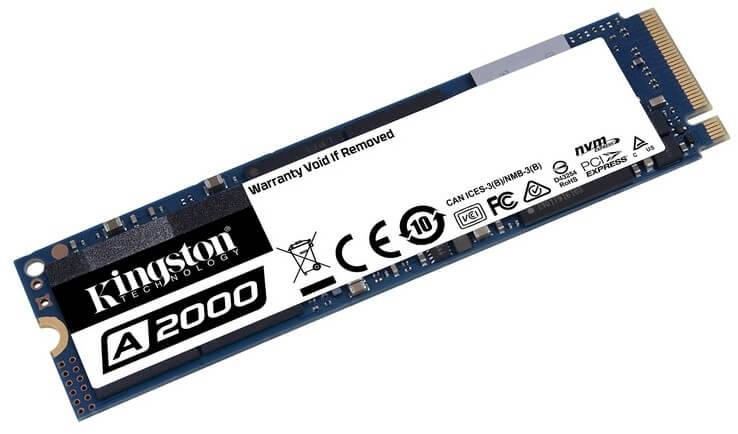 Kingston - Disco SSD Kingston A2000 1TB M.2 NVMe 2280