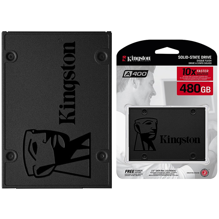 Kingston - Disco SSD Kingston A400 480GB SATA III